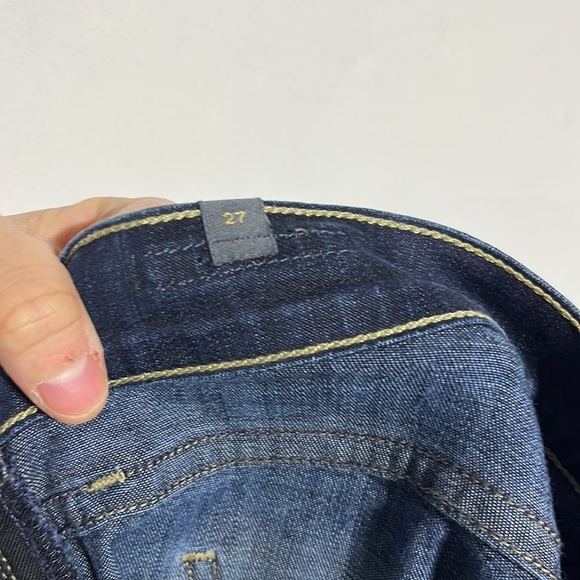 Citizens of Humanity Ava Low Rise Straight Leg Dark Wash Denim Jeans Size 27 - Picture 14 of 14